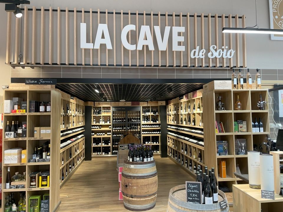 Caveau dans un magasin de Valence