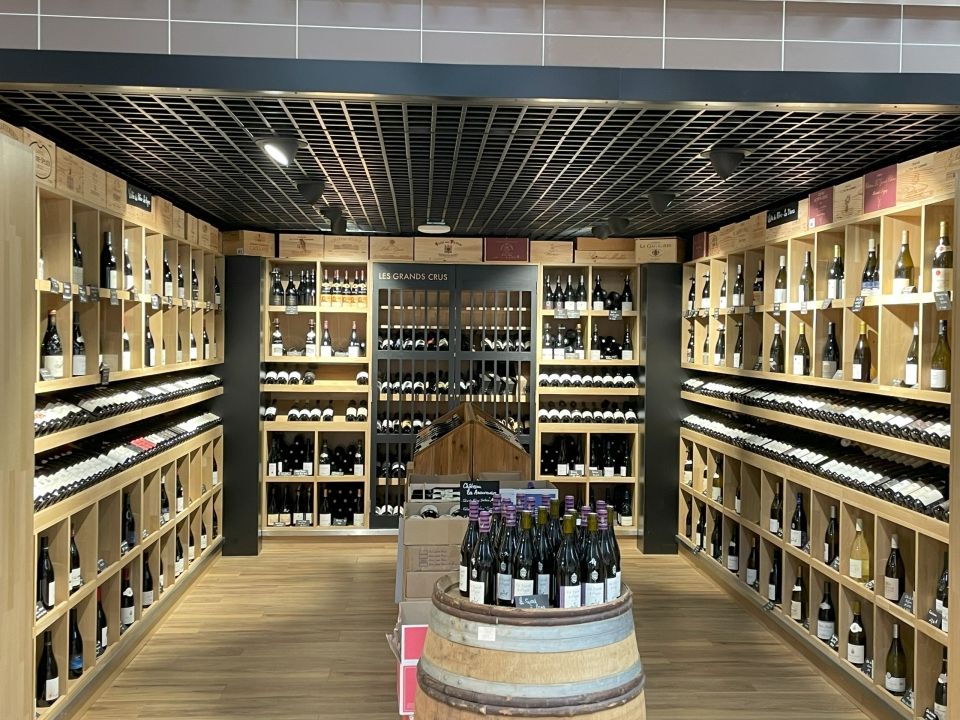 Caveau dans un magasin de Valence