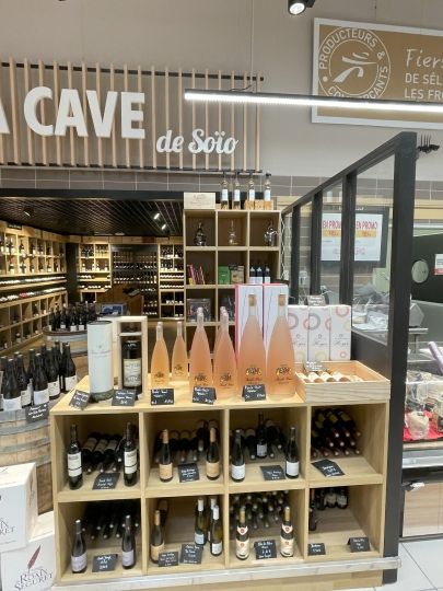 Caveau dans un magasin de Valence