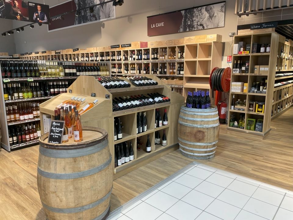 Caveau dans un magasin de Valence